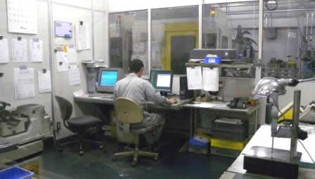 カーボン治具・金属治具・樹脂治具・レーザマーキング　曙精機工業　検査　プログラム作成